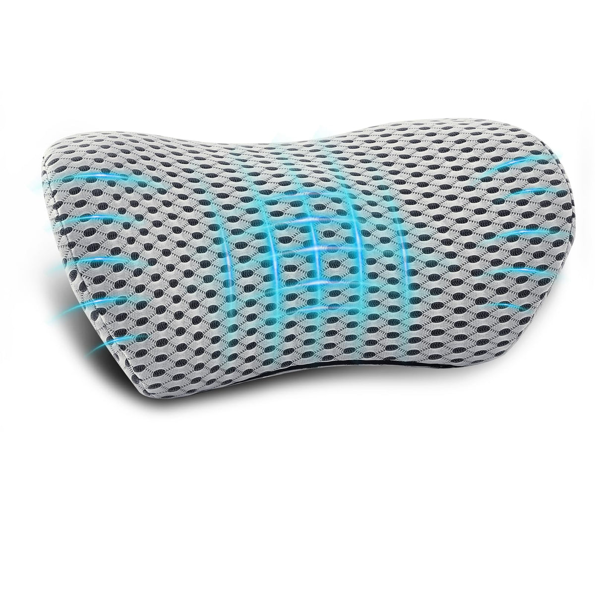 Lumbar Pillow, Memory Foam Lumbar Support Pillow for Office Chair and Car Seat, Back Support Pillow for Lower Back Pain Relief, Support Cushion Back Pillow for Sleeping, Resting, Driving, Traveling