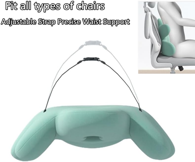 Lumbar Support Pillow for Office Chair, Back Support Pillow for Car, Chair