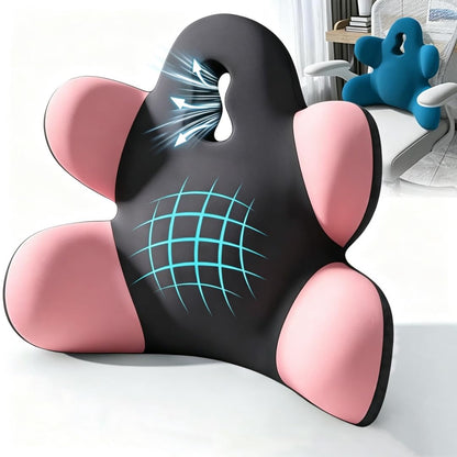 Lumbar Support Pillow for Office Chair, Back Support Pillow for Car, Chair