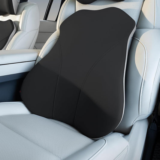 BABUR Lumbar Support Pillow for Car, Back Cushion Support for Driving Seat