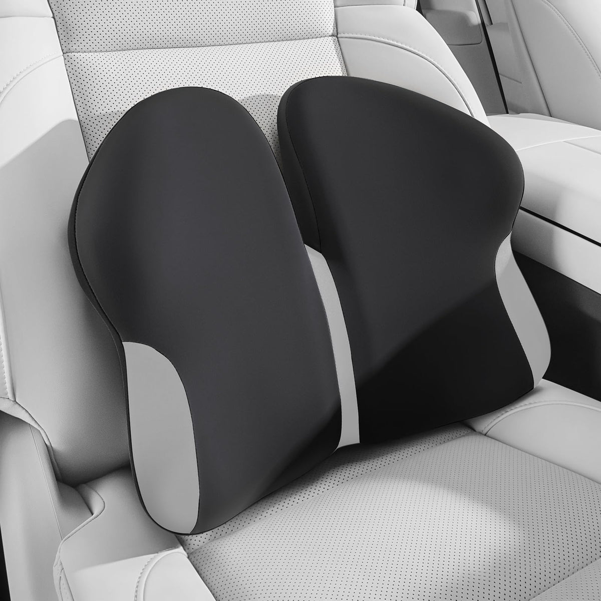 BEBAS Ergonomic Memory Foam Lumbar Support Pillow for Car & Office Chair