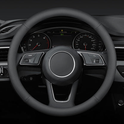 Steering Wheel Cover 14.5"-15", Heavy-Duty, Non-Folding Packaging
