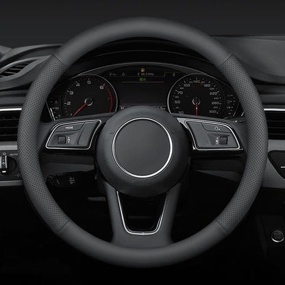 Steering Wheel Cover 14.5"-15", Heavy-Duty, Non-Folding Packaging