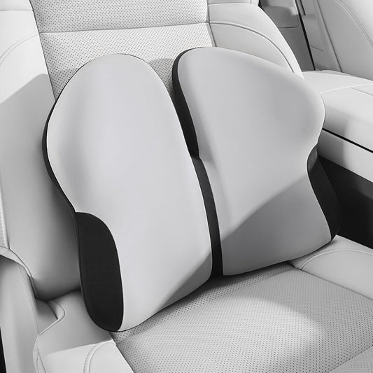 BEBAS Ergonomic Memory Foam Lumbar Support Pillow for Car & Office Chair