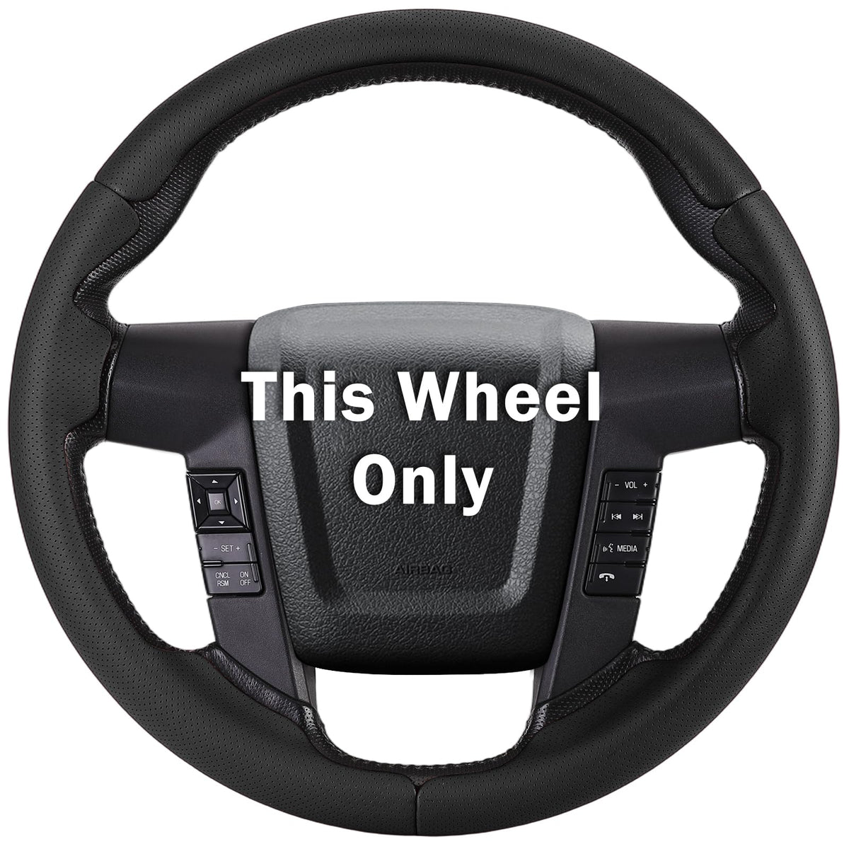 Steering Wheel Cover for Ford F150/F250/F350/F450/F550/Expedition