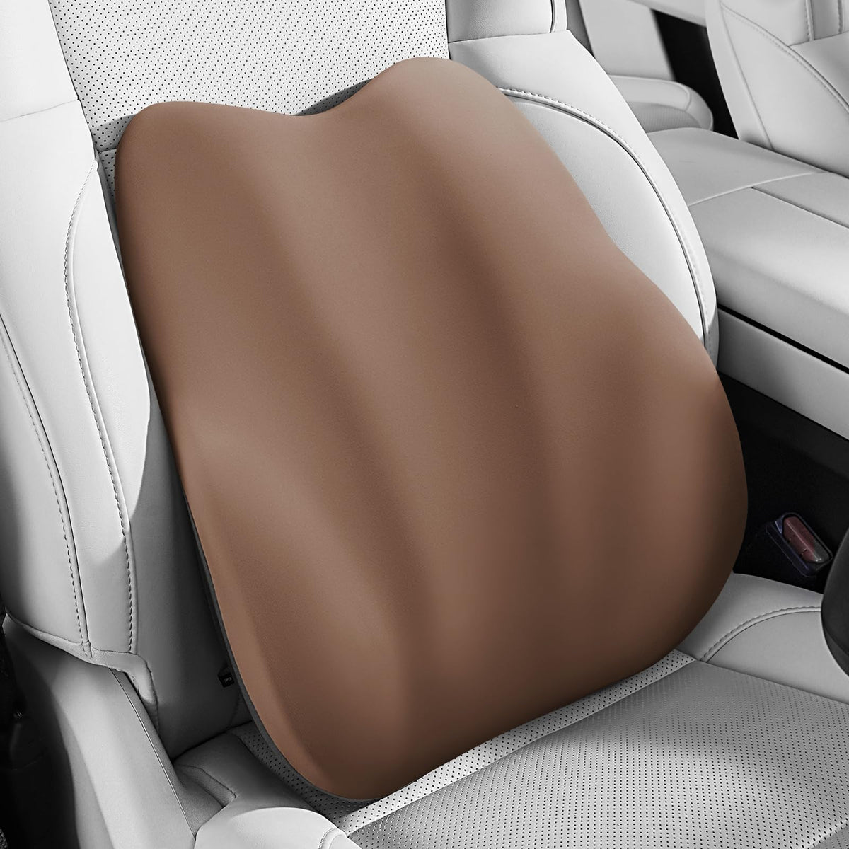 BEBAS Ergonomic Lumbar Support Pillow for Car, Memory Foam Car Back Cushion