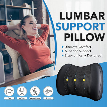 Lofty Aim Lumbar Support Pillow for Car, Car Seat Back Support for Driving