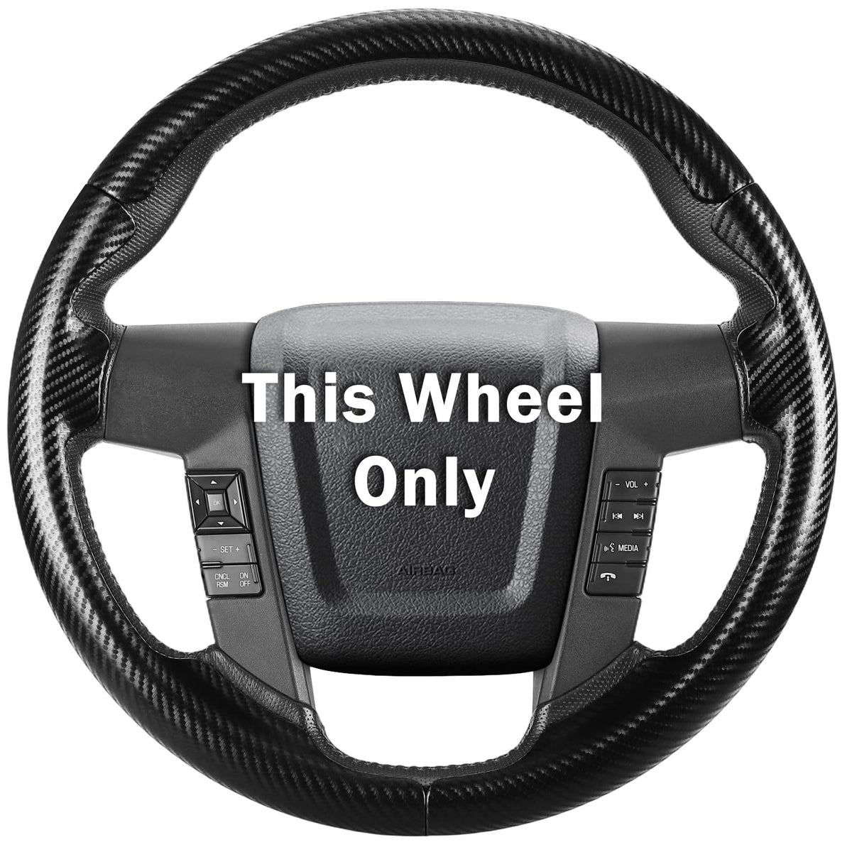 Steering Wheel Cover for Ford F150/F250/F350/F450/F550/Expedition