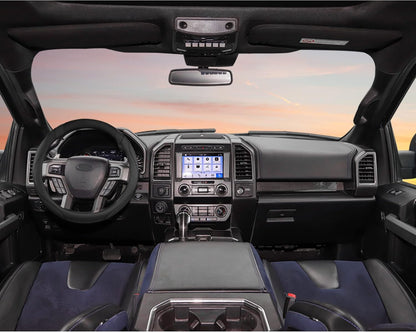 West Llama Customized Auto Car Steering Wheel Cover for Ford F-150, F-250, F-350, Expedition (Black)