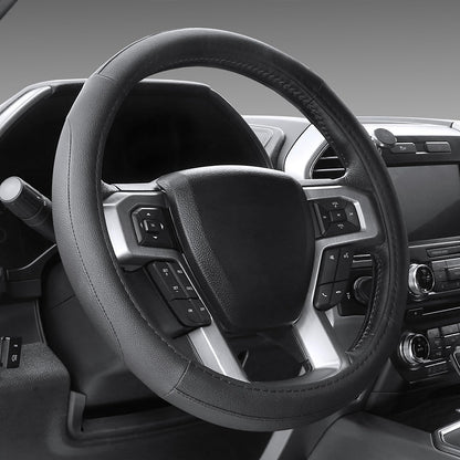 SEG Direct Car Steering Wheel Cover for F150 Tundra Range Rover 15.5"-16"