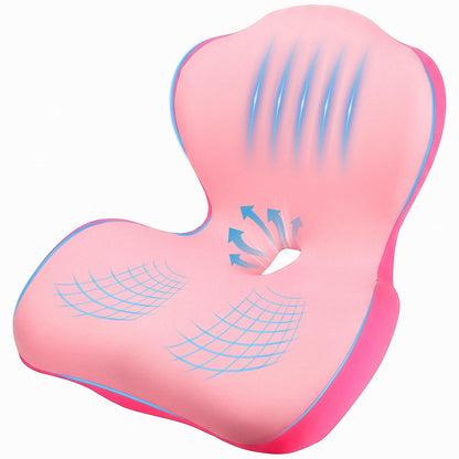 Car Seat Cushion Office Chair Cushion with Lumbar Support Pillow