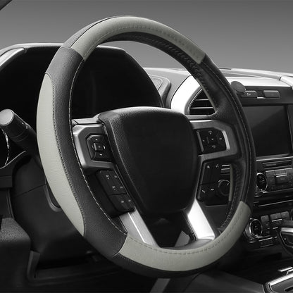 SEG Direct Car Steering Wheel Cover for F150 Tundra Range Rover 15.5"-16"