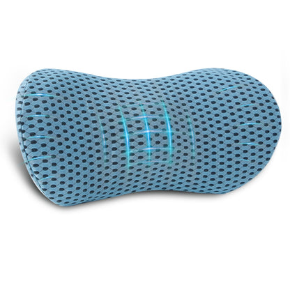 Lumbar Pillow, Memory Foam Lumbar Support Pillow for Office Chair and Car Seat, Back Support Pillow for Lower Back Pain Relief, Support Cushion Back Pillow for Sleeping, Resting, Driving, Traveling