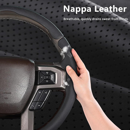 Steering Wheel Cover for Ford F150/F250/F350/F450/F550/Expedition