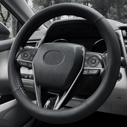 Steering Wheel Cover 14.5"-15", Heavy-Duty, Non-Folding Packaging