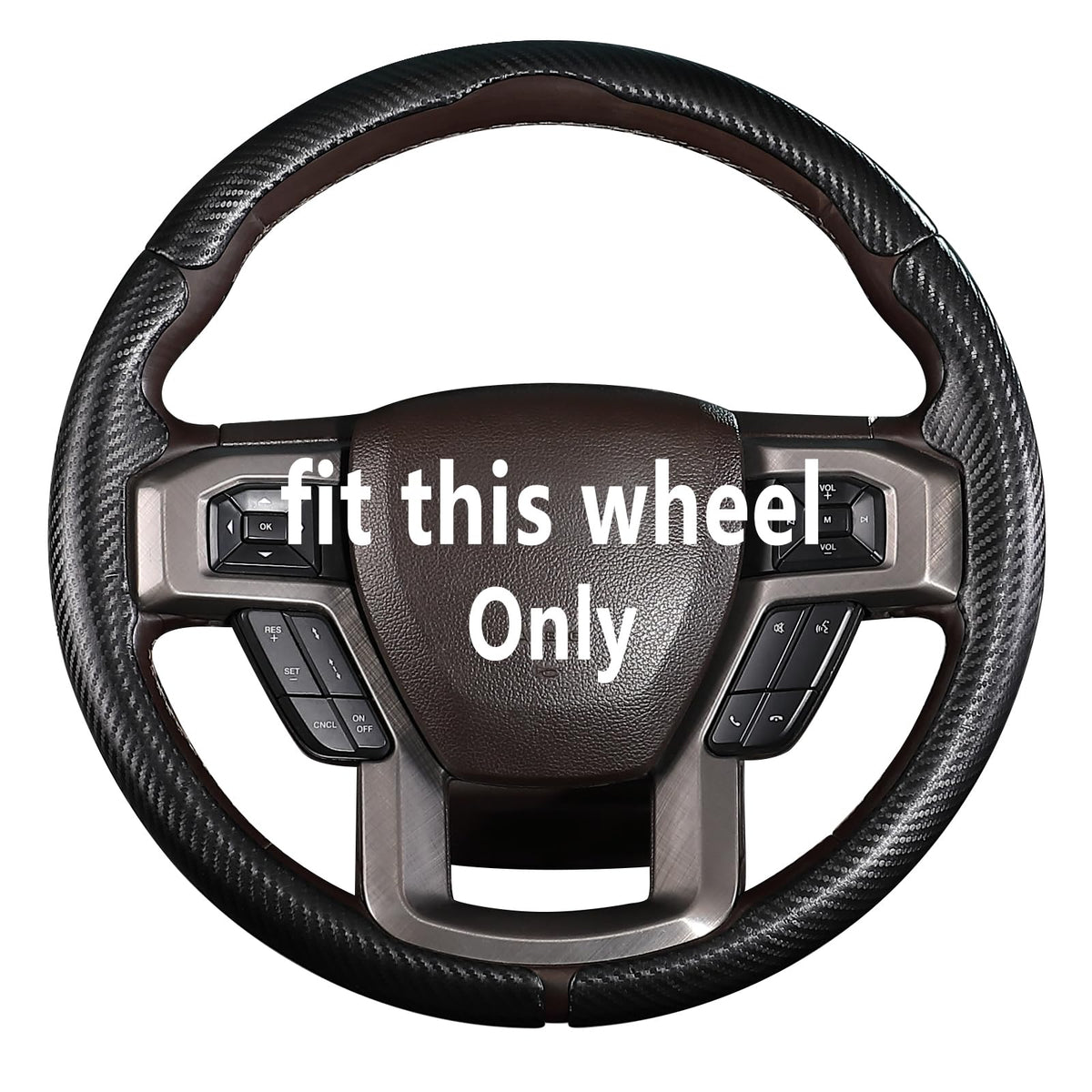 Steering Wheel Cover for Ford F150/F250/F350/F450/F550/Expedition