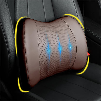 Lofty Aim Lumbar Support Pillow for Car, Car Seat Back Support for Driving