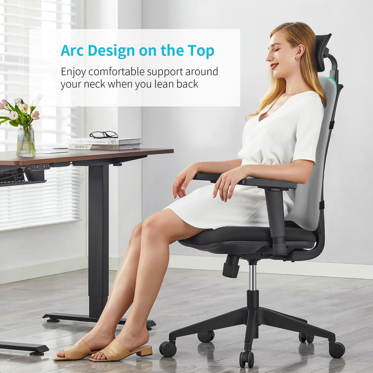 Lumbar Support Pillow for Office Chair, Back Cushion for Full Back Support