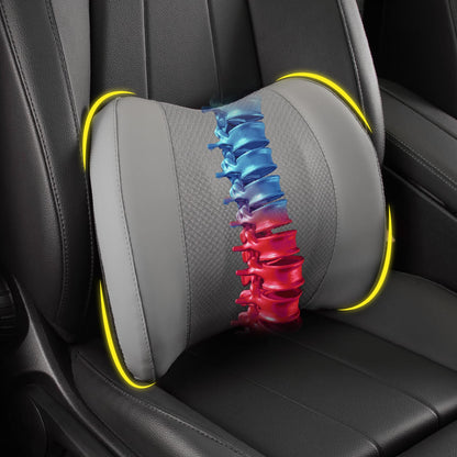 Lofty Aim Lumbar Support Pillow for Car, Car Seat Back Support for Driving
