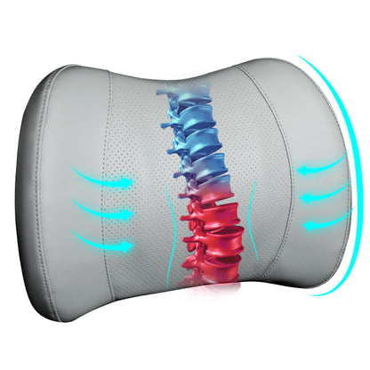 Lofty Aim Lumbar Support Pillow for Car, Car Seat Back Support for Driving