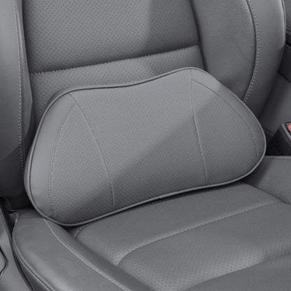Lumbar Support Pillow for Car Seat, Office Chair, White, 1PC