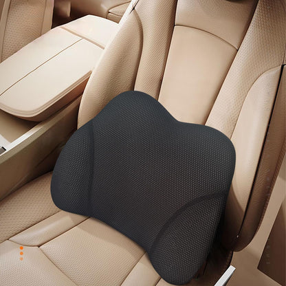 Super Cozy Lumbar Support Pillow for Car/Office Chair, 100% Memory Foam