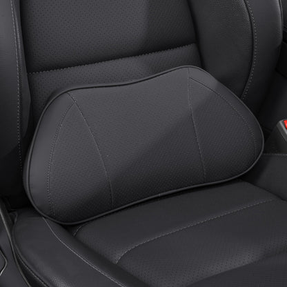 Lumbar Support Pillow for Car Seat, Office Chair, White, 1PC