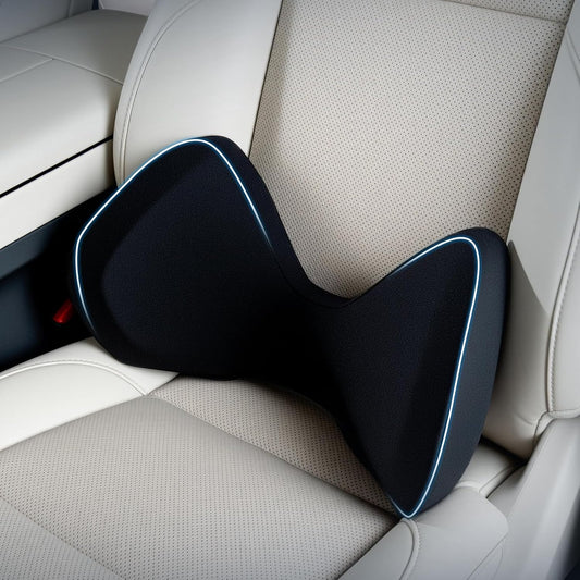 BABUR Lumbar Support Pillow for Car, Back Cushion for Low Back Pain Relief