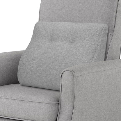 baibu Patented Dual-Layer Memory Foam Lumbar Pillow for Recliner, Brown