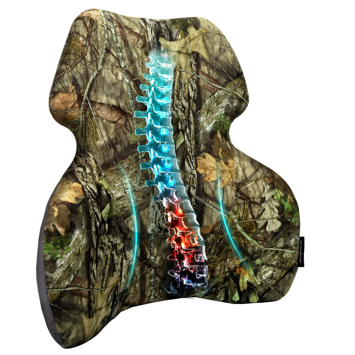 Season Guard Back Support Pillow, Lumbar Pain Relief Cushion for Office/Car