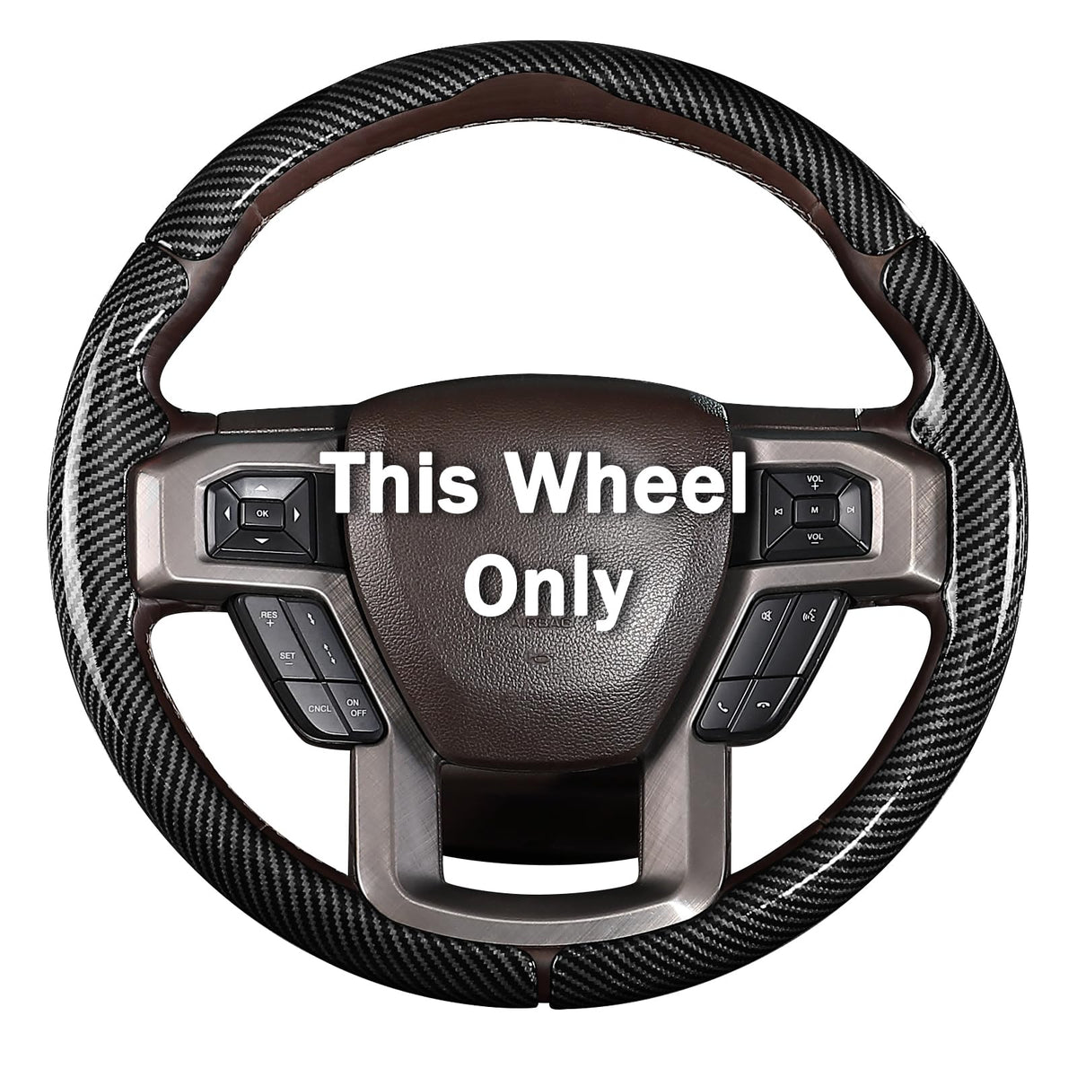 Steering Wheel Cover for Ford F150/F250/F350/F450/F550/Expedition