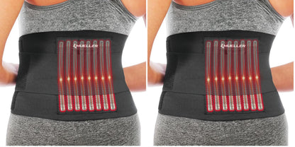MUELLER Sports Medicine Adjustable Back Brace, Ideal for Upper and Lower Back Pain, Relief & Support for Men and Women, Strains, Sciatica, Scoliosis, Black