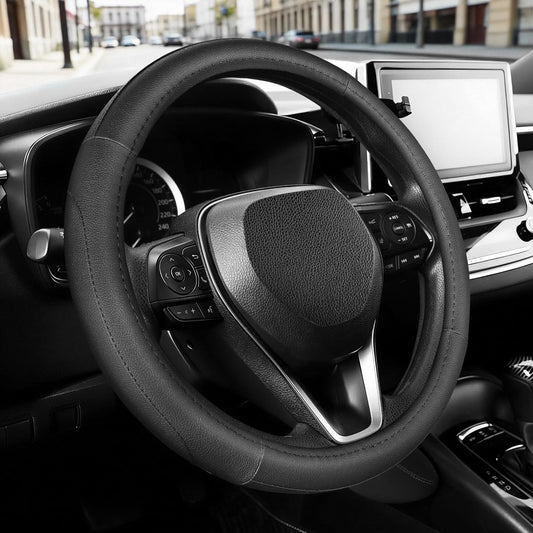 SEG Direct Car Steering Wheel Cover for F150 Tundra Range Rover 15.5"-16"