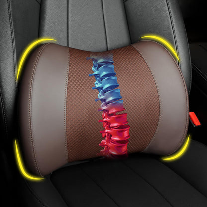 Lofty Aim Lumbar Support Pillow for Car, Car Seat Back Support for Driving