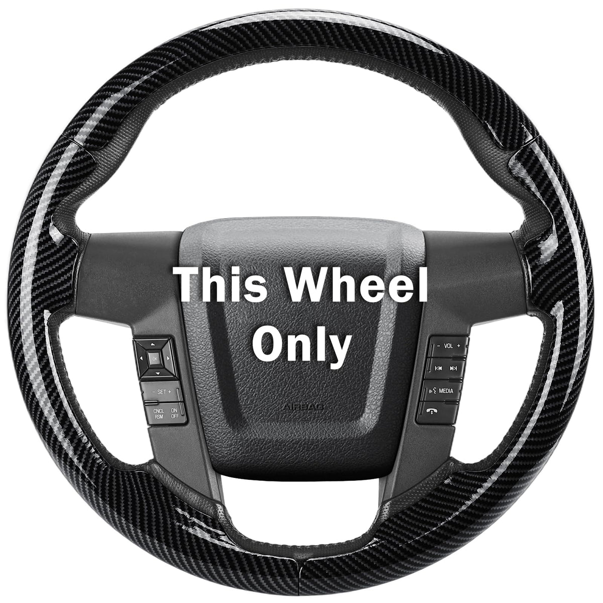 Steering Wheel Cover for Ford F150/F250/F350/F450/F550/Expedition